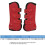 Equestrian Support: Red 2pcs Horse Front Tendon Boots Size M 7