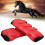 Equestrian Support: Red 2pcs Horse Front Tendon Boots Size M 16