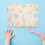 40Pièces Ensemble Nappes Toddler Multicolores Pe Pour Repas 10