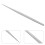 2Pcs Stainless Steel Clay Needle Tools for Texturing Silver 10