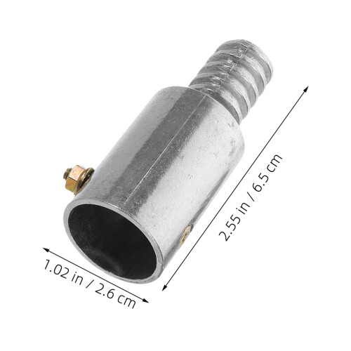 3Pcs Weather Resistant Aluminum Alloy Threaded Pole Tips Replacement 2