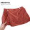 Brown Wearable Men Bathrobe Towel Soft Polyester Shower Wrap 4