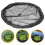 Black Floating Plant Island Fish Barrier Pond Protector Round Net 11