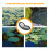 Black Floating Plant Island Fish Barrier Pond Protector Round Net 8