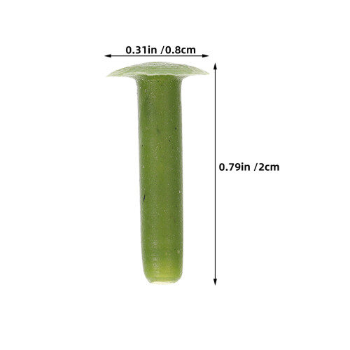 200 kunststoff blumenstecker – flexible, langlebige stängel 1