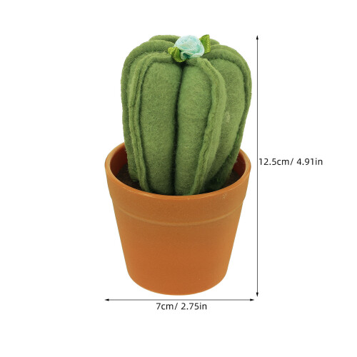 Portable Multi-Color Cactus Sewing Pin Cushion Needle Holder 1