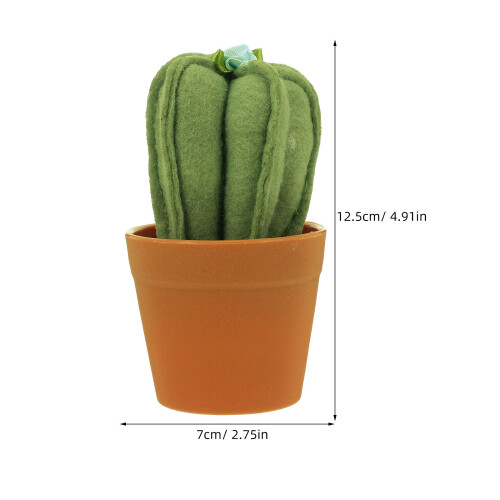 Portable Multi-Color Cactus Sewing Pin Cushion Needle Holder 2