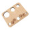 Accessorio Legno Occhi Sicurezza Per E Peluche Khaki 11