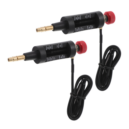 2Pz Tester Accensione Motore Auto Portatile Nero Digitale