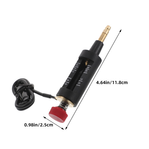 2Pz Tester Accensione Motore Auto Portatile Nero Digitale 2
