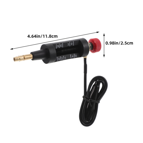2Pz Tester Accensione Motore Auto Portatile Nero Digitale 1