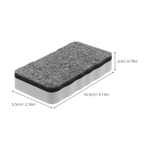 20St Grå Eva Whiteboard Suddgummi Magnetisk För 2