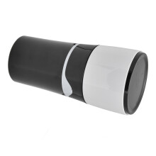 Compact 450ml Portable Drip Coffee Maker for K Cup Capsules Travel Black White