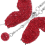 2St Butterfly Bilhängande Accessoar I Rostfritt Med Strass 8