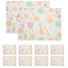 40St Baby Placemat Pe Waterdicht Met Vrolijke Prints