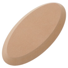 Oval Keramisk Lerform I Khaki För Drejning Och Hantverk