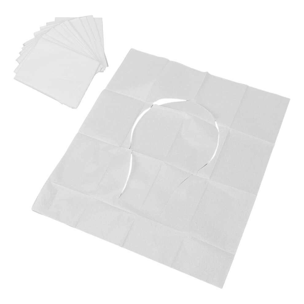 50pcs Water Soluble Disposable Toilet Seat Covers for Travel & Outdoors