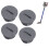 4PCS.Vacuum Brush End Caps for V6 Dc35 Dc44 DC59 DC62 SV03 Tested 1