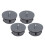 4PCS.Vacuum Brush End Caps for V6 Dc35 Dc44 DC59 DC62 SV03 Tested 15