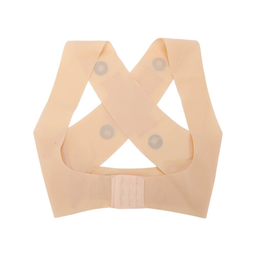 Women Back Posture Corrector Brace Adjustable Nylon Support Belt