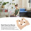 Women Back Posture Corrector Brace Adjustable Nylon Support Belt 8