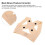 Women Back Posture Corrector Brace Adjustable Nylon Support Belt 4