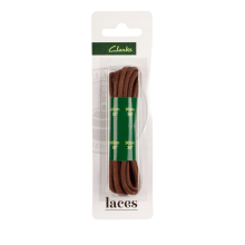 Brown Waxed Round Shoelaces - 90cm Durable Laces for Elegant Dress Shoes, Boots & Leather Footwear