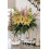 Oirse Set de fleurs décoratives or 2 pièces 28 x 50 cm 4