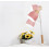 LANMOU Lampe de bureau LED avec pince rose 40cm 3