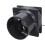 12 cm Inline-Luftgebläse, 12 V, 2,7 A, Lüftungsgebläse, 5