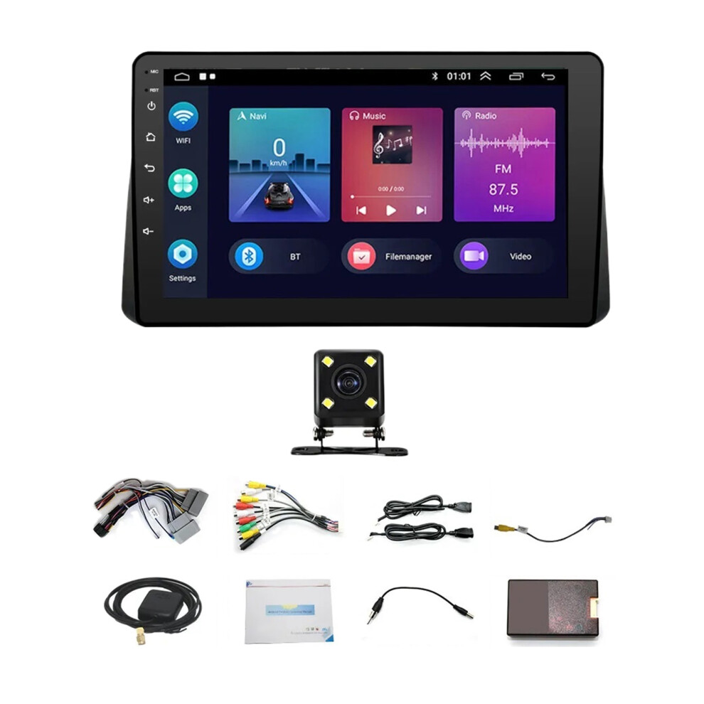 (132G) 10pcs Hd 9 5d Tempered Glass Mirror Car Multimedia Player Car Has-image-OPC-PMQMJXS-NEW