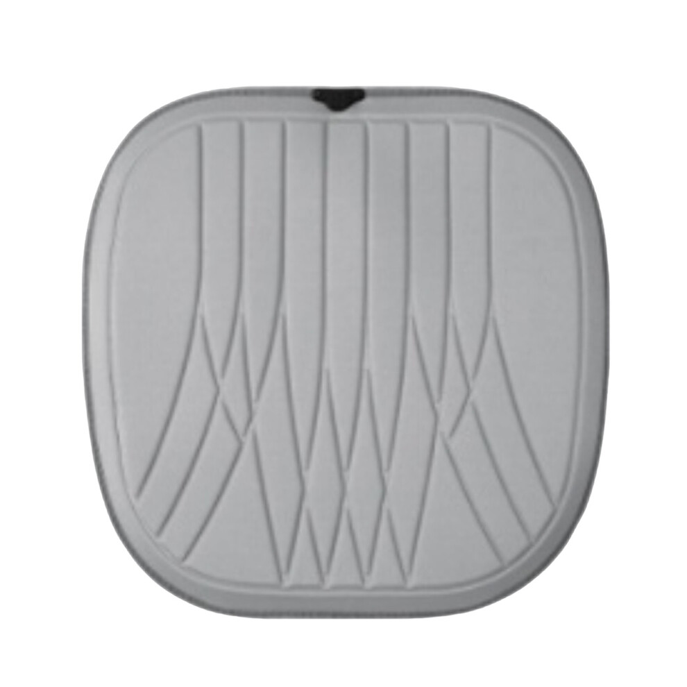 (gray, Square washer) Breathable Car Seat Heating Protective And Non-Slip Seat Cover Easy To-image-OPC-PMQMKJY-NEW