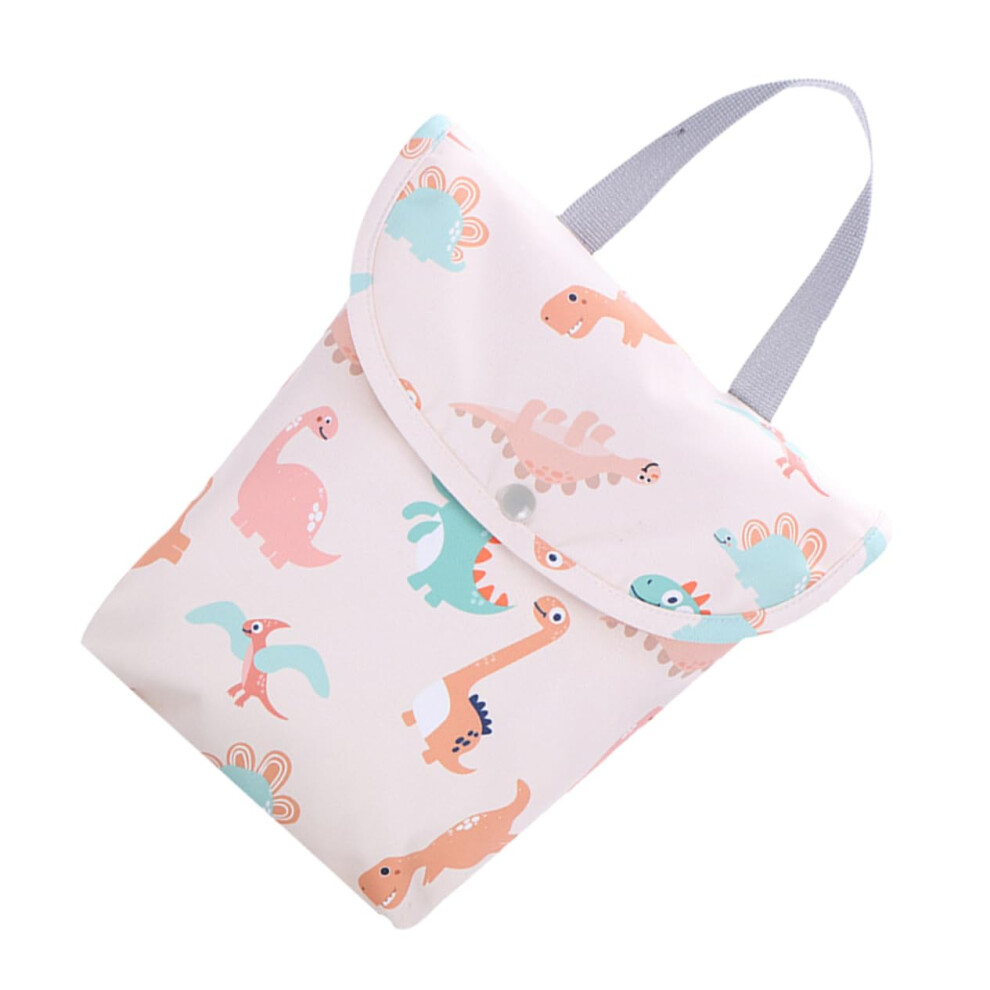 Diaper Caddy Organiser Bag For Wet And Dry Items, Portable Travel Pouch, Multi-Compartment Wet-Dry Storage