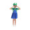 Costume Luigi Super Mario Bros Robe Verte Taille S 98-103 cm 2