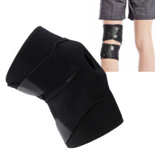 Breathable Adjustable Kneepad Stabilizer for Outdoor Sports, 44x24cm