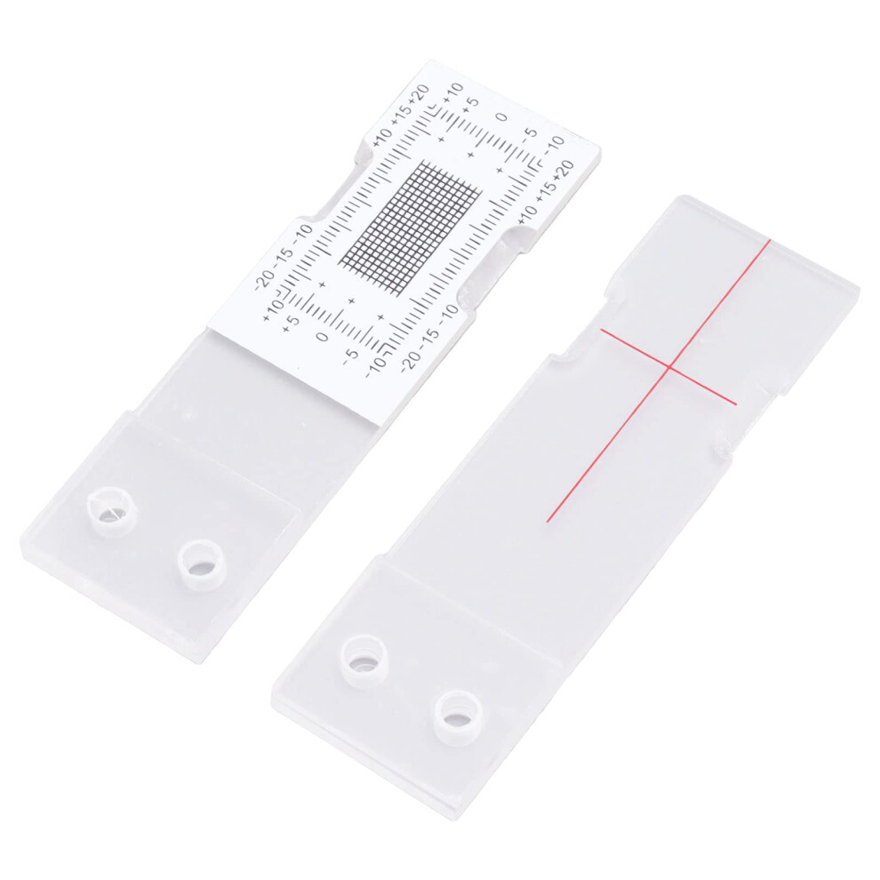 Crack Gauge Crack Monitor - Lightweight Acrylic, Easy-To-Read, For Construction Site, 6-Inch Scale 9067246506865