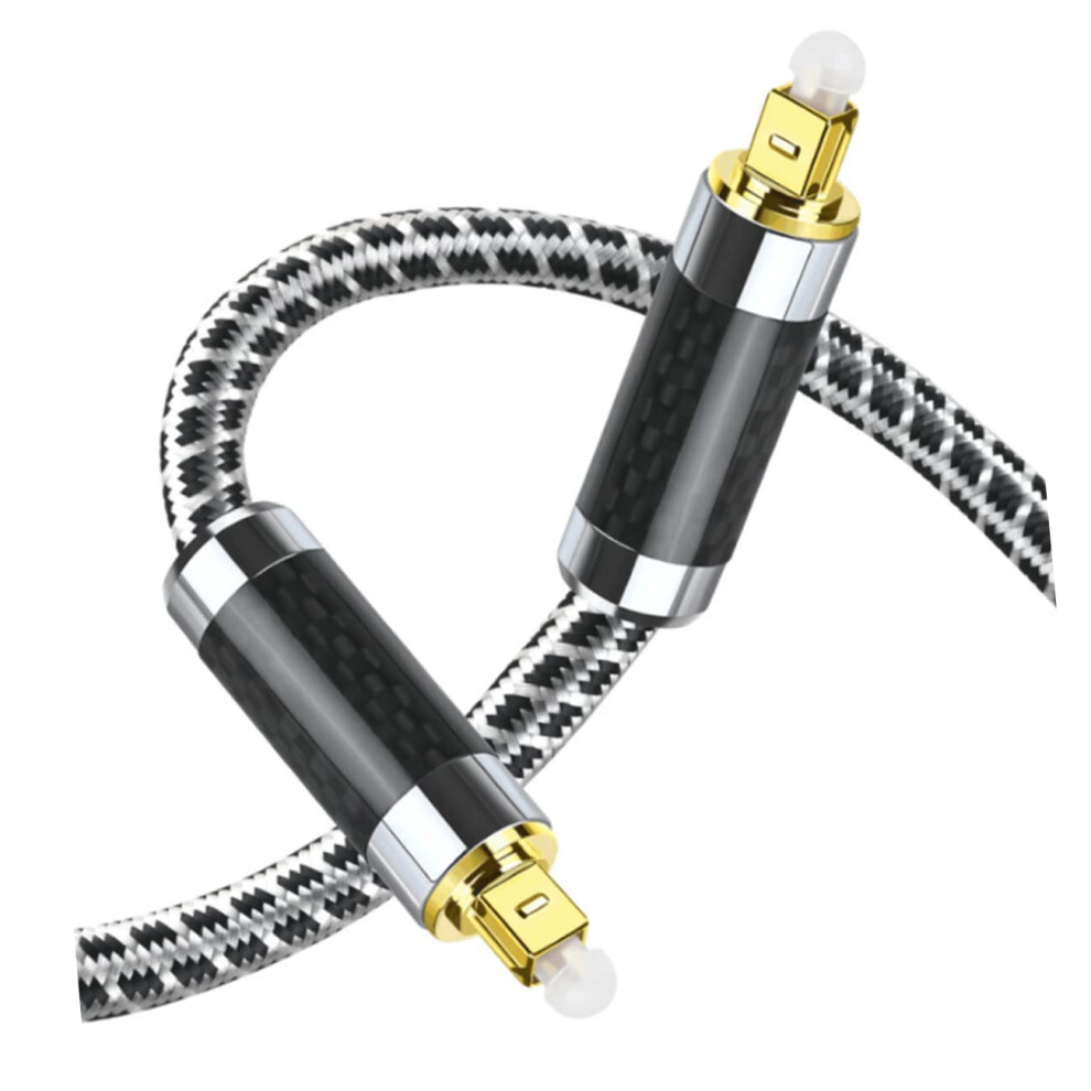 Optical Audio Cable Flexible Toslink Cable, Male-To-Male, Plated Connectors, For Home Theater Systems 9354506681326