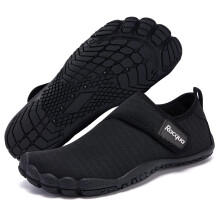 Chaussures d'eau Racqua Natation Sport Plage Séchage rapide Noir 40 — chaussures barefoot, chaussons aquatiques