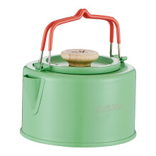 Camping Kettle 1100ml Portable Teapot Quick Heating Stove Top Backpacking Kettle For Hiking Travel Outdoor