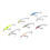 8-teiliges Köder-Set für Forellenangeln, 5 cm, 3 g, sinkend, Wobbler, Hardbaits 3