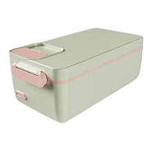 (Grn) Große elektrische Lunchbox mit integriertem Fassungsvermögen und