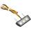 Motorcycle Decorative LED Taillight License Plate Light Universal Fit White 3