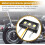 Motorcycle Decorative LED Taillight License Plate Light Universal Fit White 5