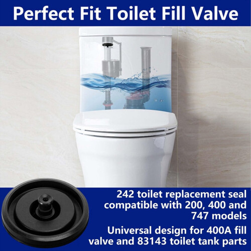 8 Stück Dichtungsventile für Toilettenfüllventile (Ersatzteil) 2