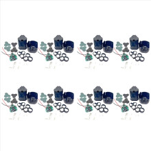 8er-Set 12V DC Elektrowerkzeug Handbohrmaschine Leistungs-Li-Ion-Akku-Schutzplatine 18650 Lithium Box Schaltkreis Gehäuse