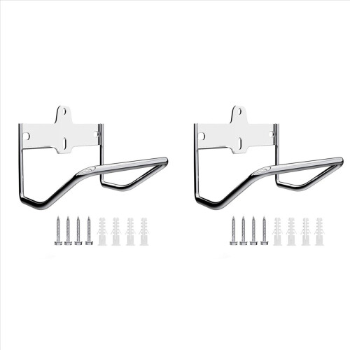 2X Ladder Rack Hanger, Storage Hook Wall Mount Multi-Purpose Garage Utility Heavy Duty