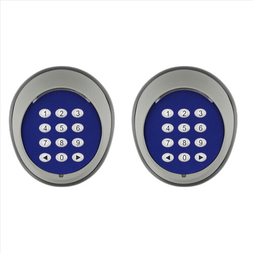 2X Wireless Keypad for Gate, Opener Code Entry Security Keypad, Waterproof Gate Digital Panel