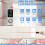3pcs 40M Smart Digital Laser Distance Meter Range Portable Rangefinder Finder Mini Handheld 4