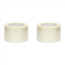 2x wasserdichtes Reparaturklebeband für Wohnmobile, Markisen, Zelte, Bootsabdeckungen, Sonnenschutzdächer, Flickenkleber