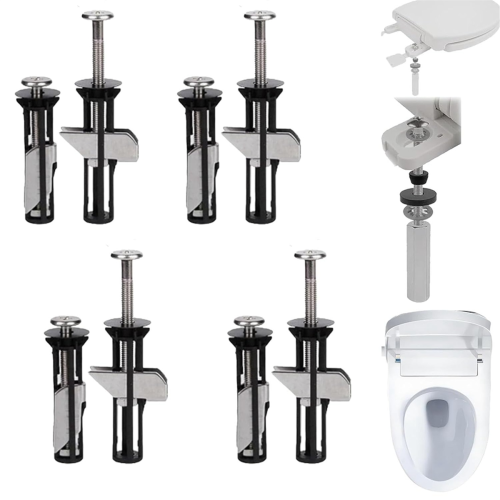WC-Sitzbefestigungsschrauben-Set, WC-Verriegelungsschraube, Universal 2